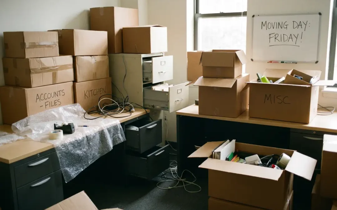 Local Office Removals in Staffordshire: Expert Commercial Moving with Evans Removals