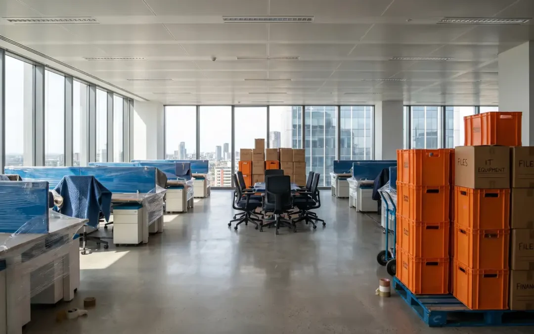 Office Furniture Removals in Cannock – Professional Commercial Relocation by Evans Removals