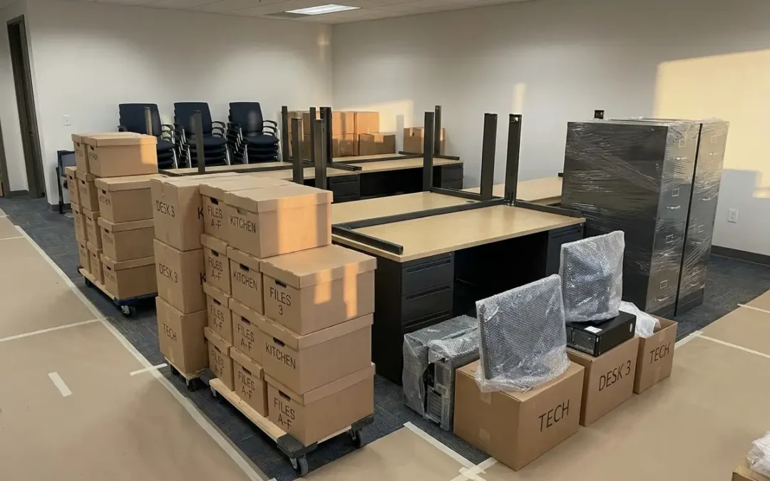 Office Movers in Staffordshire: Expert Commercial Removals by Evans Removals