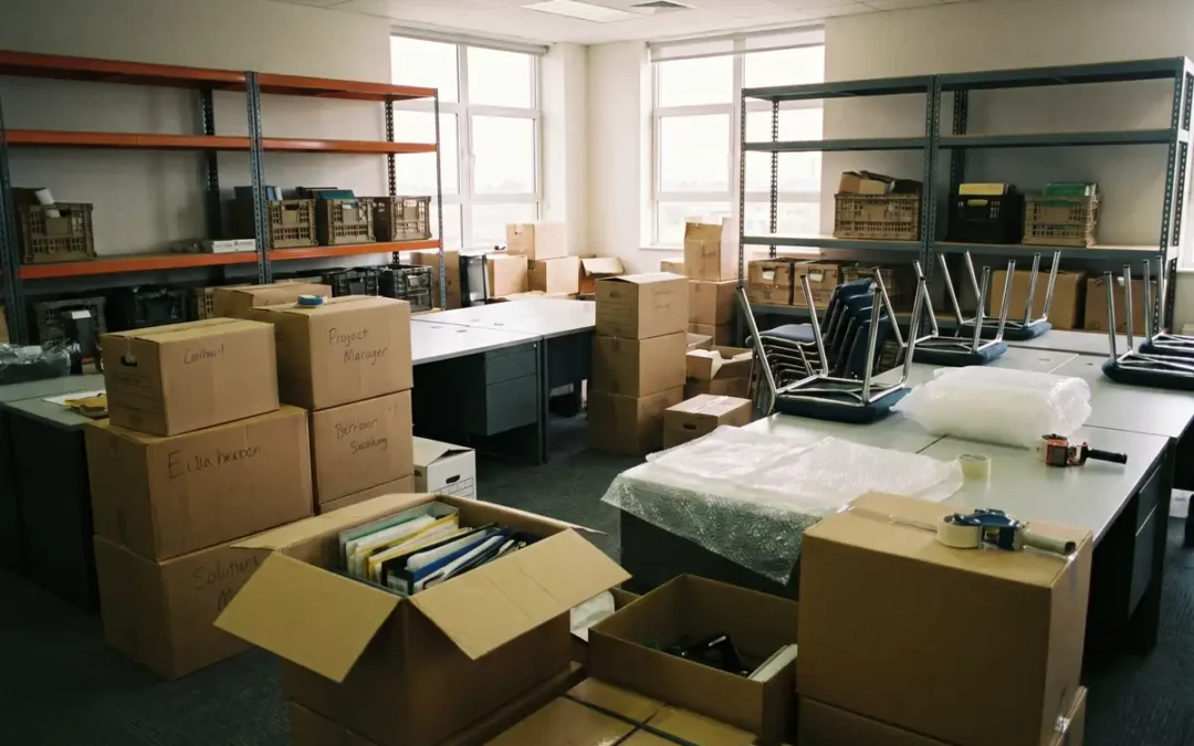 Office Relocation Specialists in Staffordshire: Expert Commercial Moves by Evans Removals